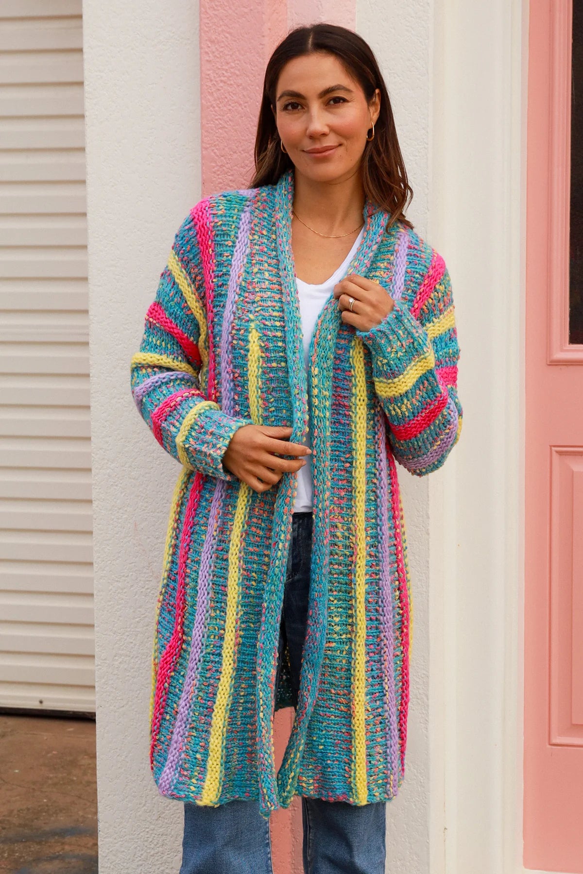 Amy blue cardigan