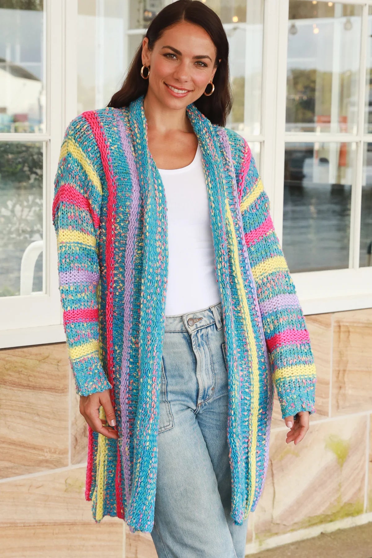 Amy blue cardigan